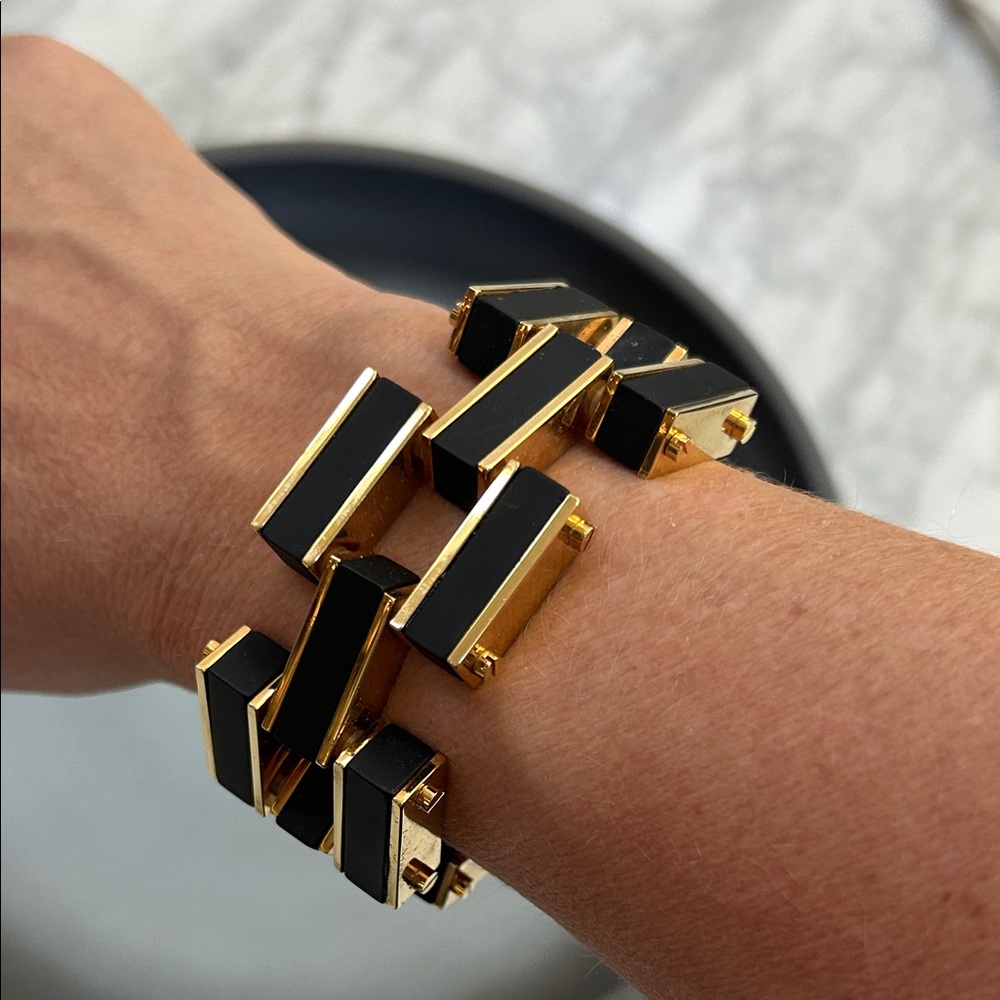 Gold and Black Bold Women’s Bracelet